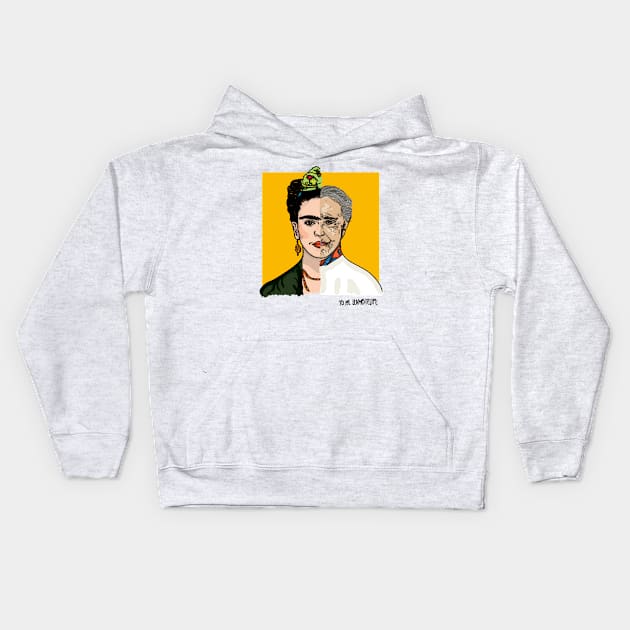 Frida&Chavela Kids Hoodie by unodosgomez